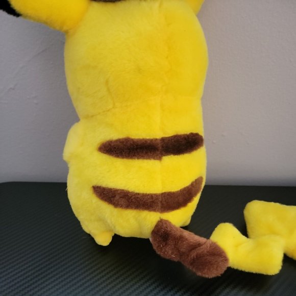 Pokémon Detective Pikachu 8" Pikachu Plush With Detective Hat Stuffed Animal - Picture 7 of 10